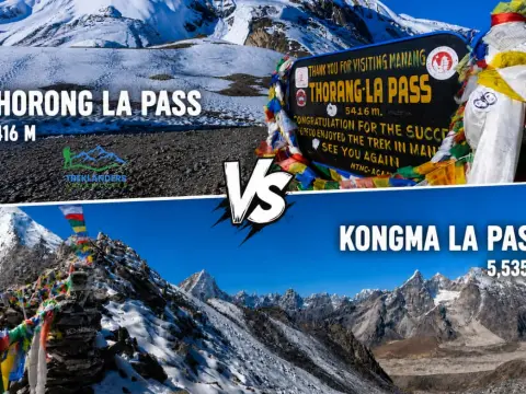 Thorong La Pass vs Kongma La Pass: Which Himalayan Trekking Pass is Harder?