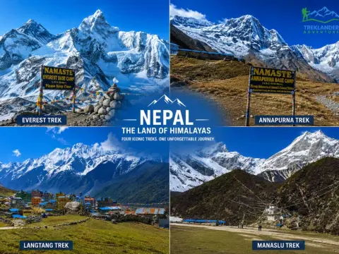 Everest vs Annapurna vs Langtang vs Manaslu Trek: Which Nepal Trek is Best for You?