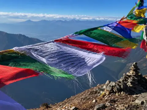 What the Prayer Flags and Mani Walls Actually Say: A Trekker's Guide to Reading the Trail