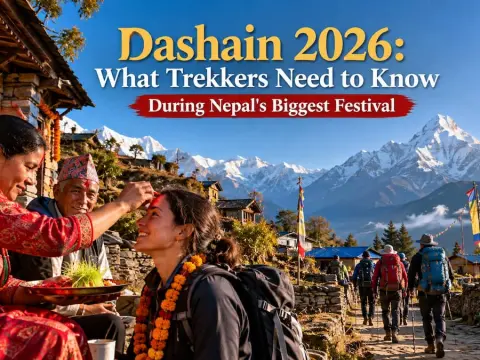 Dashain 2026: What Trekkers Need to Know During Nepal's Biggest Festival