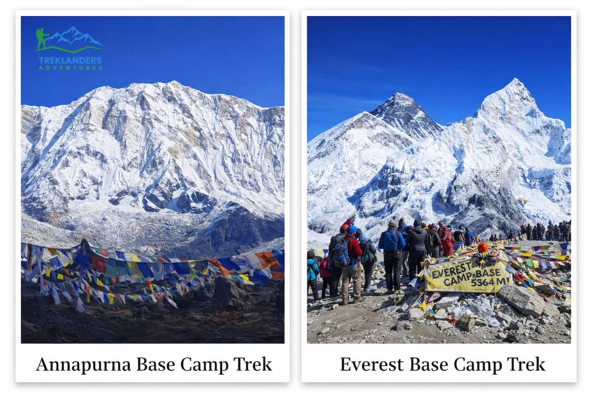Annapurna Base Camp Trek vs Everest Base Camp Trek