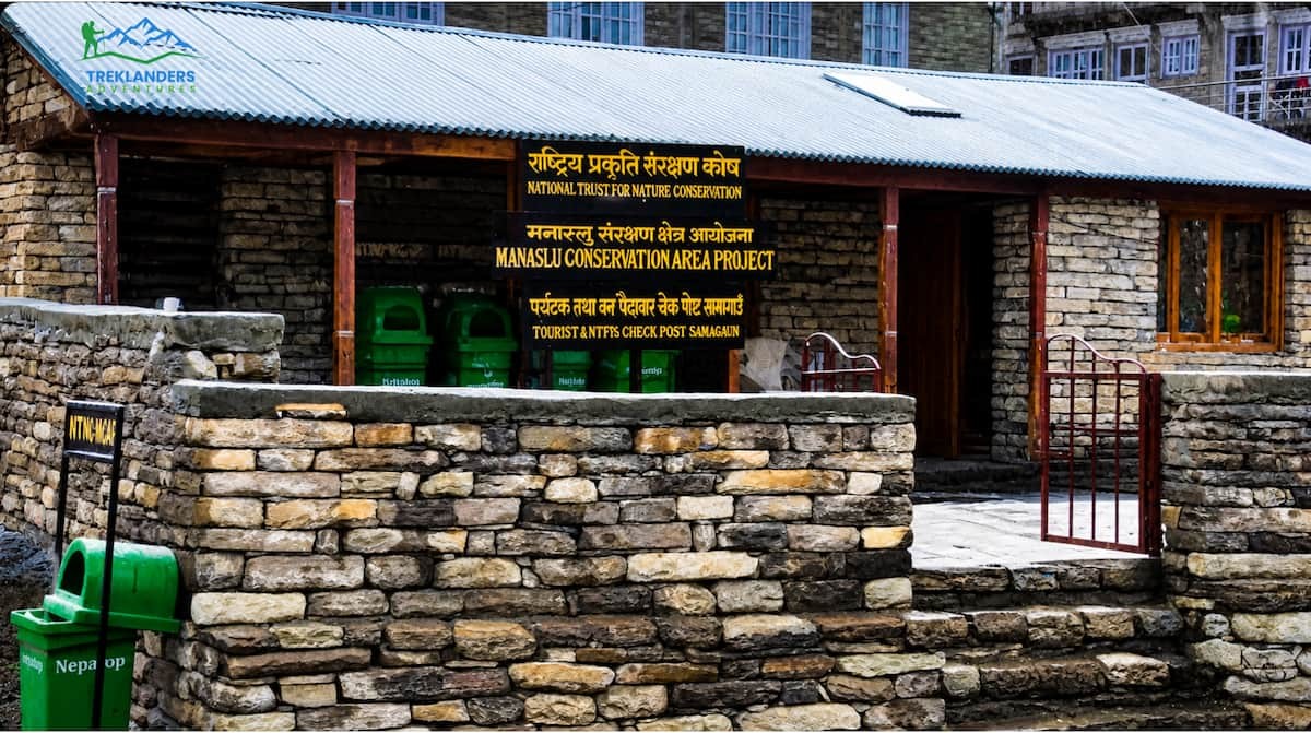 Manaslu Trek Permits Check post- Manaslu Circuit Trek