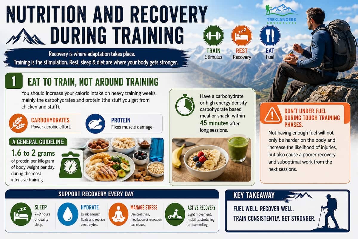Nutrition and Recovery During Training for EBC Trek
