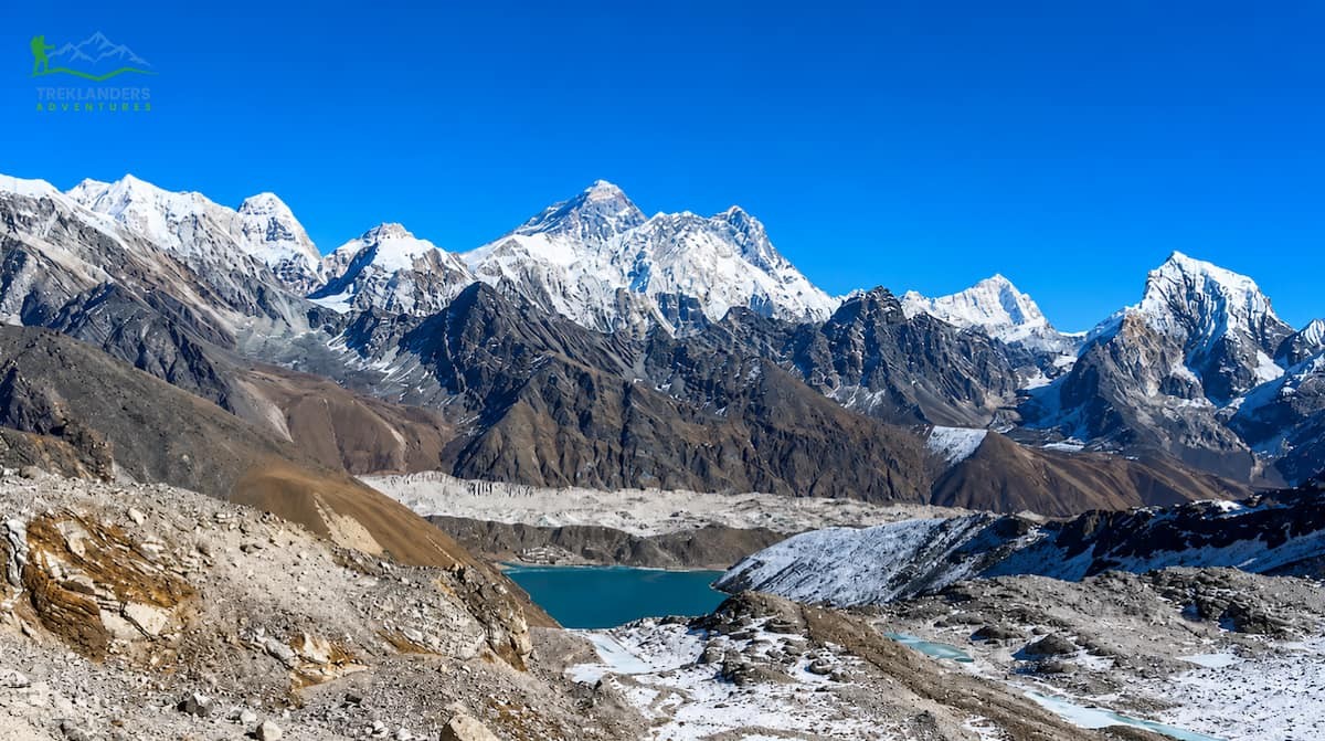 Stunning View from Renjo La Pass on the Everest Three Passes Trek