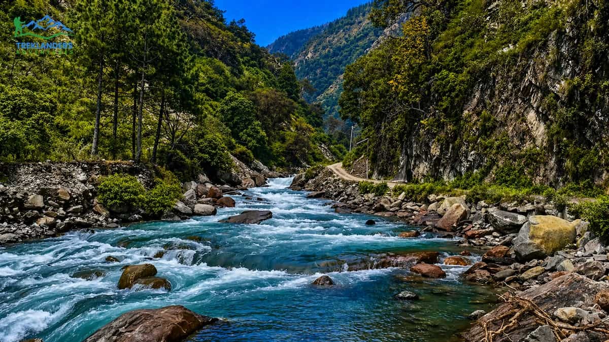 Langtang River- Langtang Valley Trek