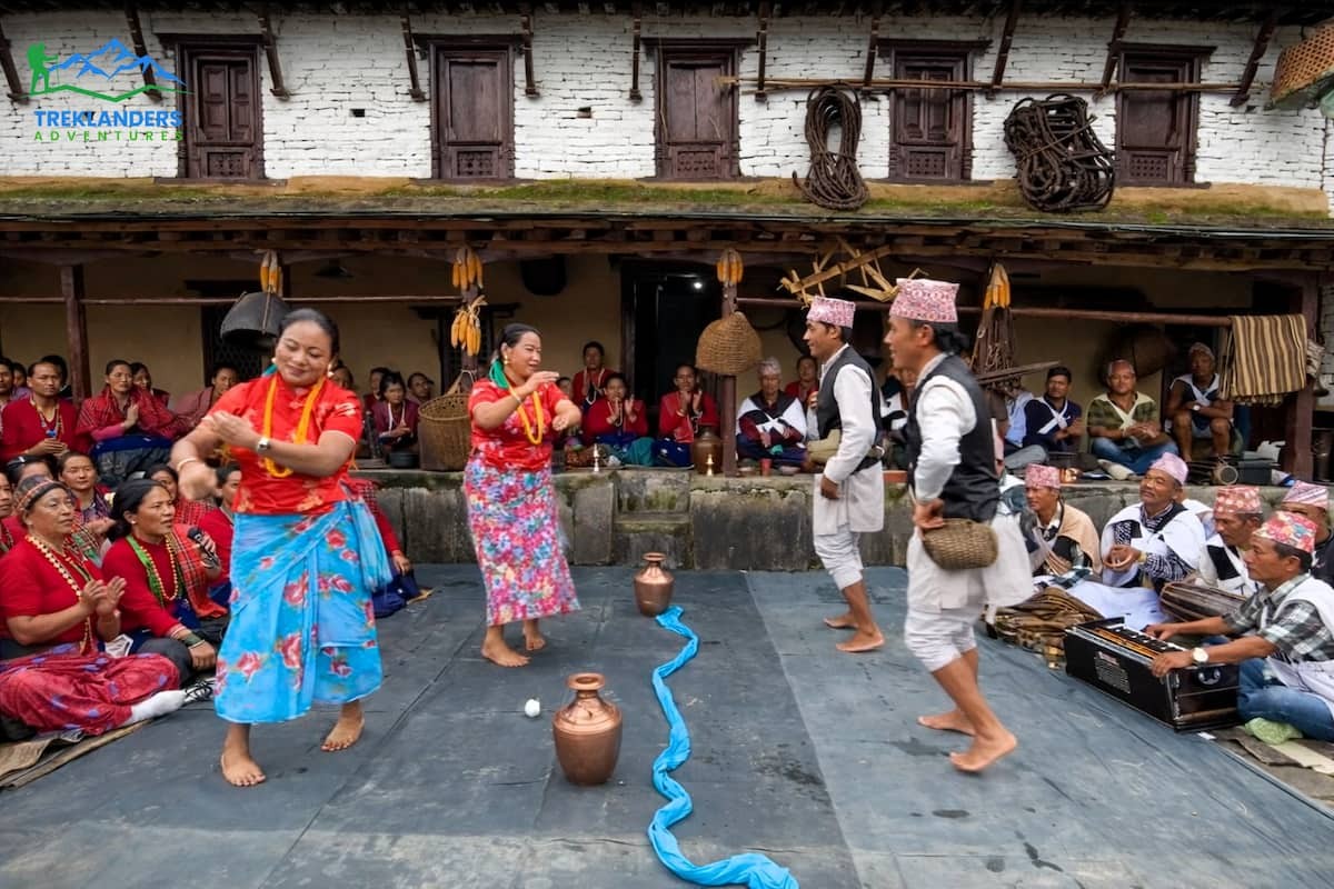 Gurung Dance- Annapurna Base Camp Trek