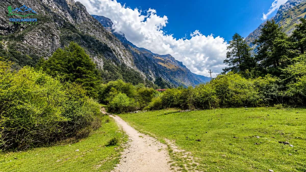 Trail Along the Langtang Valley Trek – Ghoda Tabela