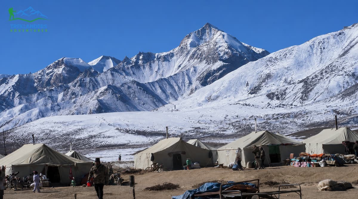 Kora La Border Crossing in the Upper Mustang Region