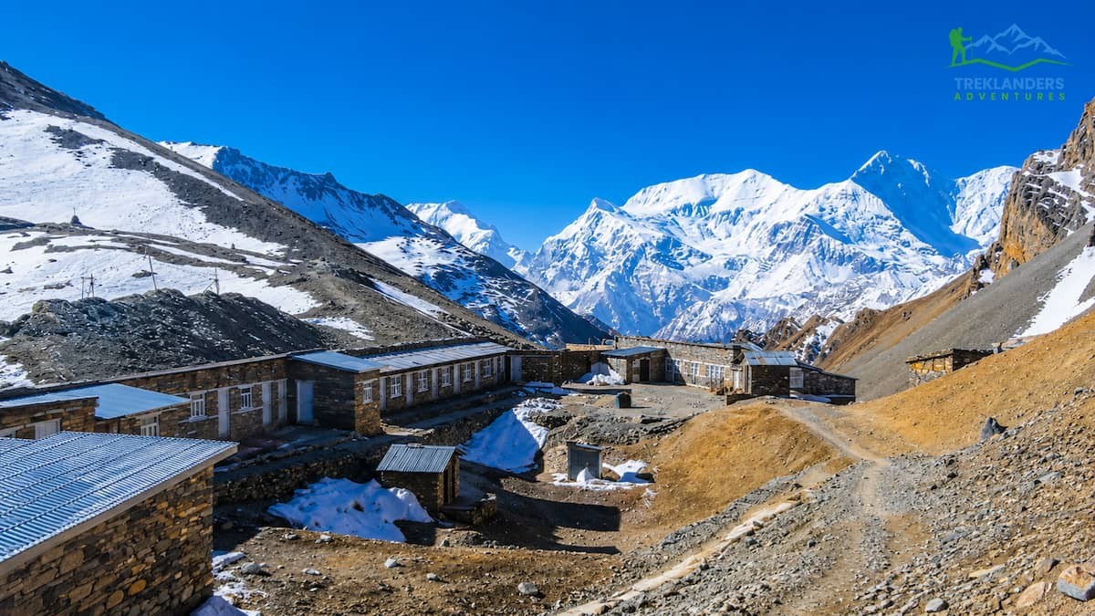 Lodge Accommodation at High Camp During the Annapurna Circuit Trek