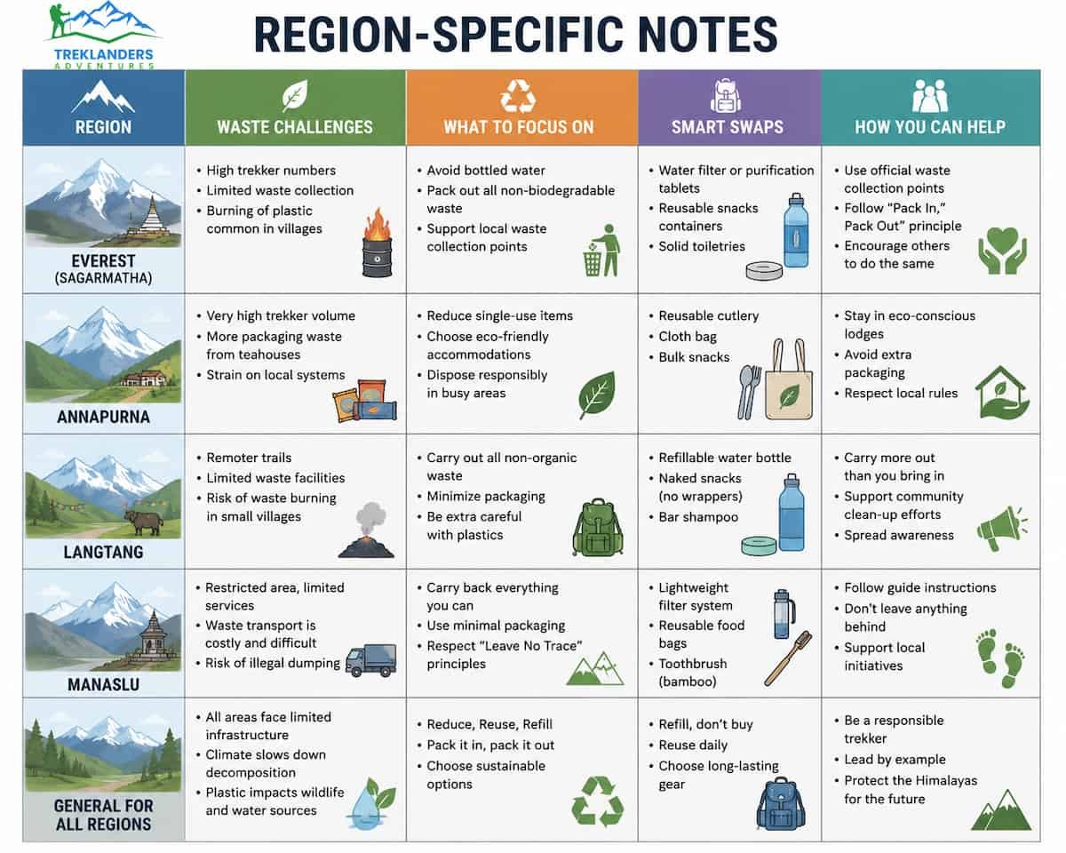 Region-Specific Notes