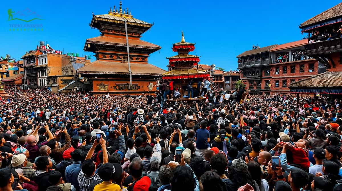 Bisket Jatra (festival in Bhaktapur)