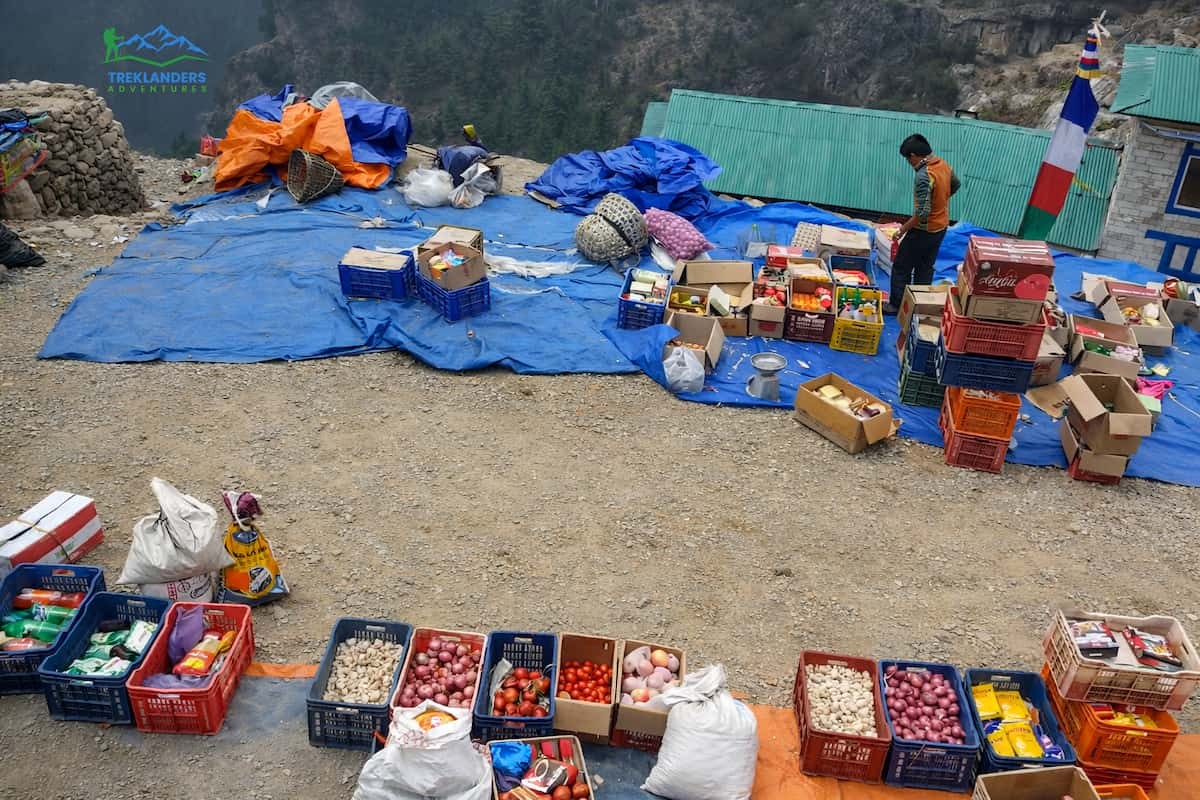 Namche Saturday Market- Everest Base Camp Trek