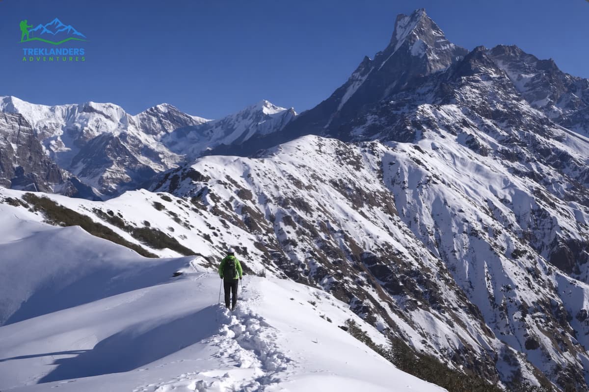 Mardi Himal Trek in Winter