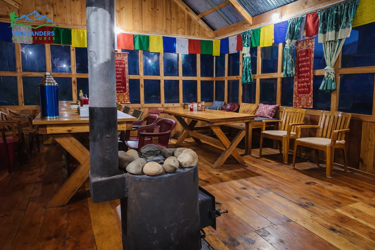 Dining Place- Manaslu circuit Trek