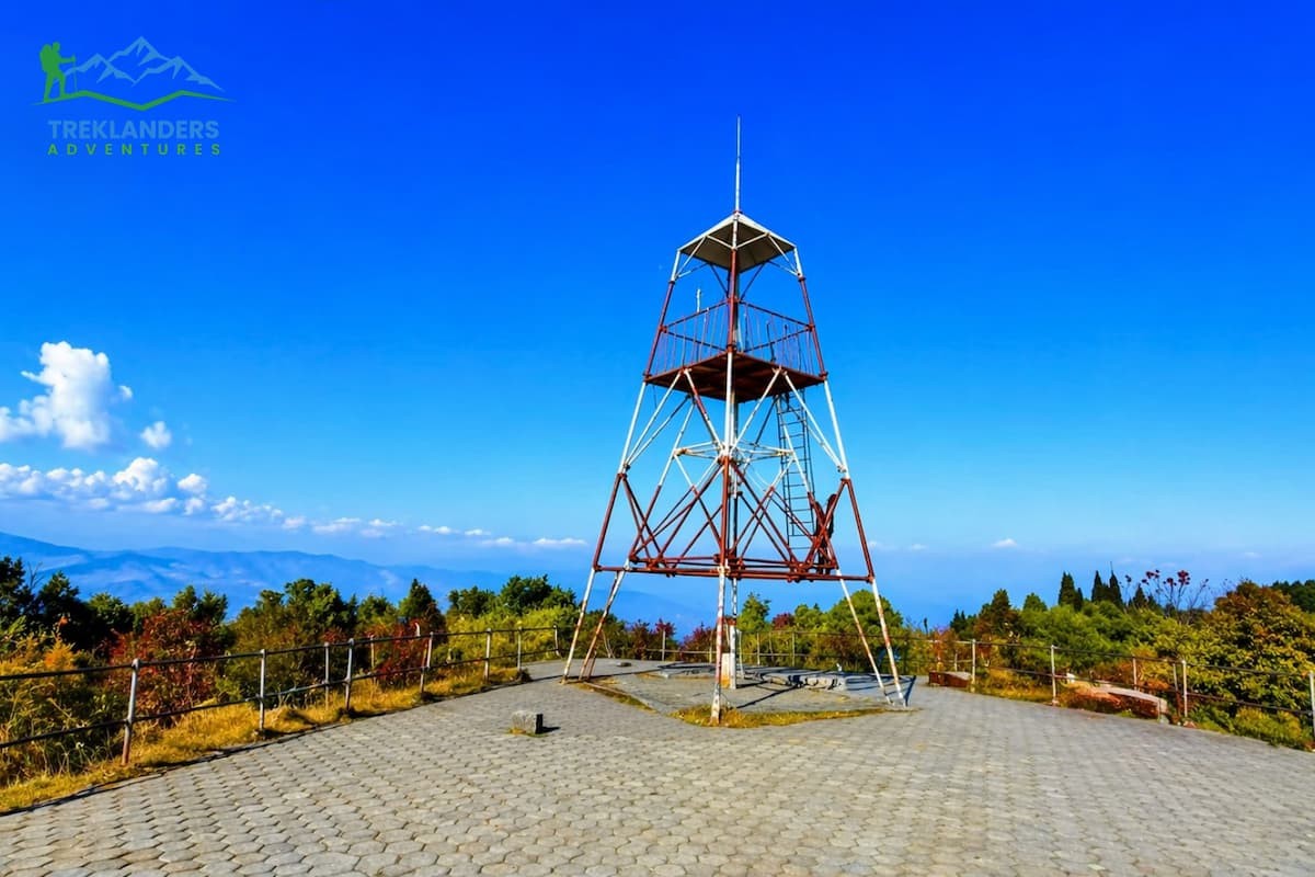 Nagarkot View Tower Area Hillsides