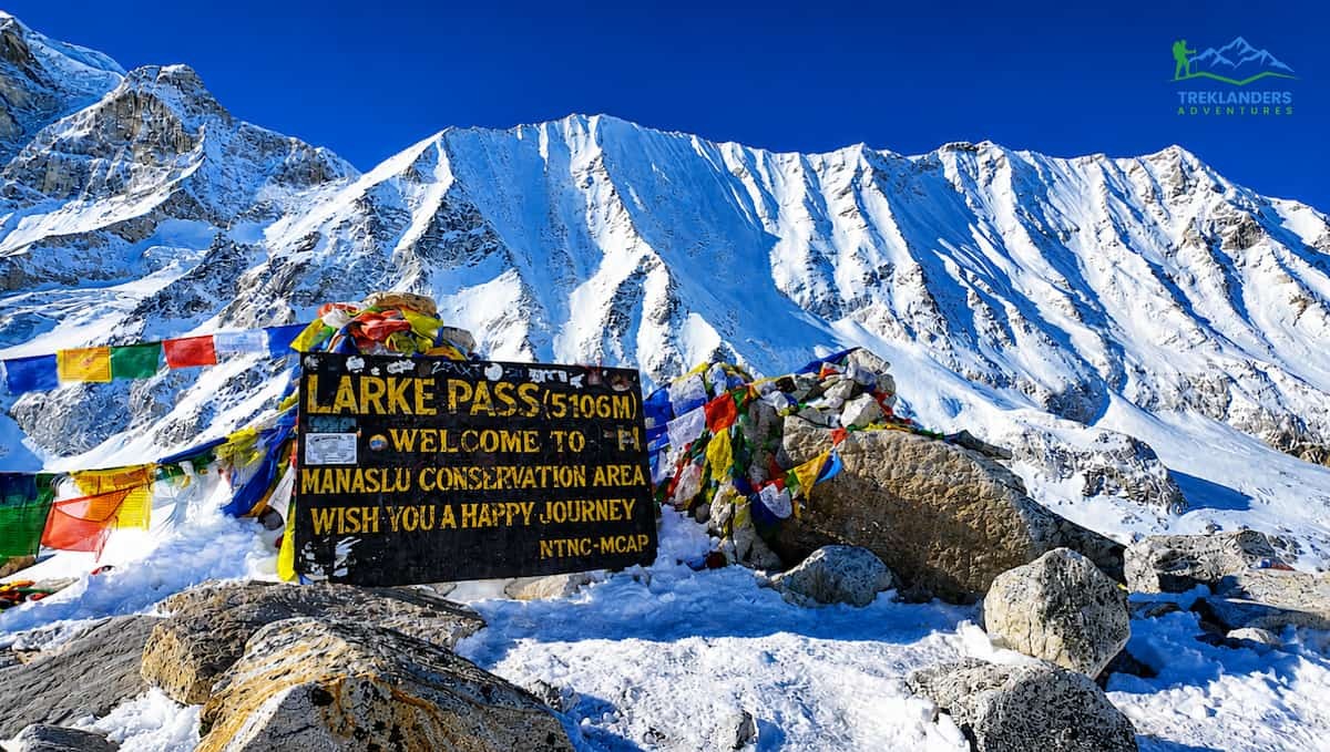 Larkya La Pass- Manaslu Circuit Trek