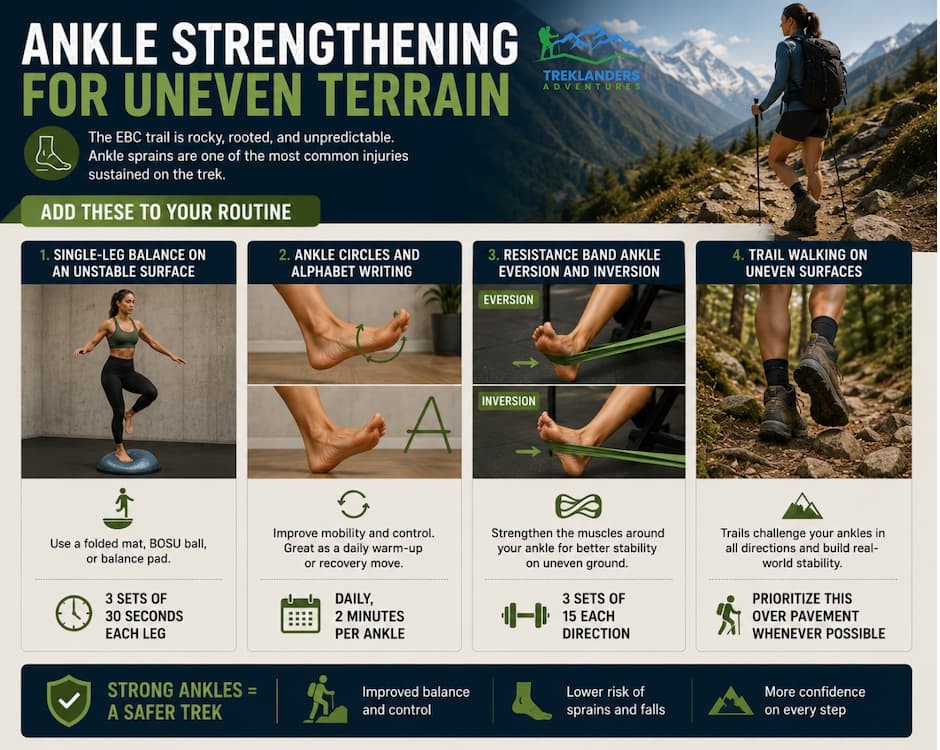 Ankle Strengthening Training for Everest Base Camp Trek
