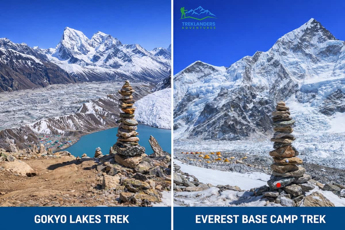 Gokyo Lakes Trek vs Everest Base Camp Trek
