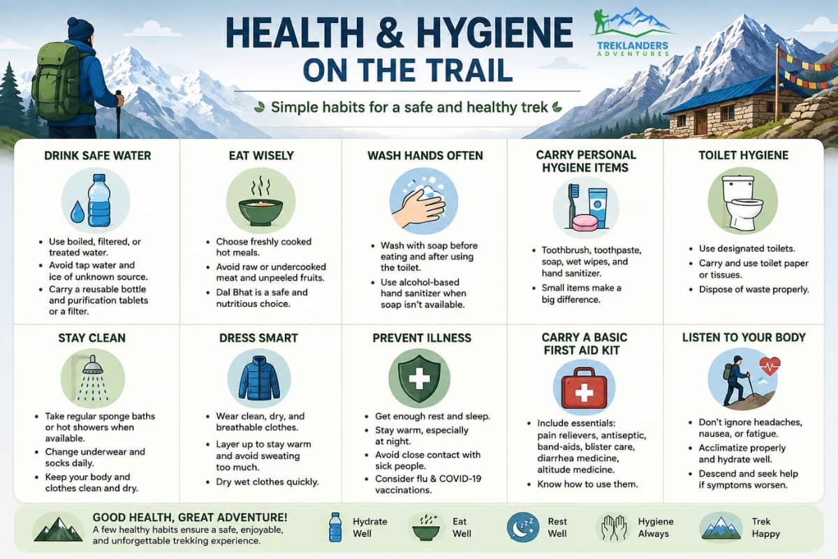 Health and Hygiene on the Trail