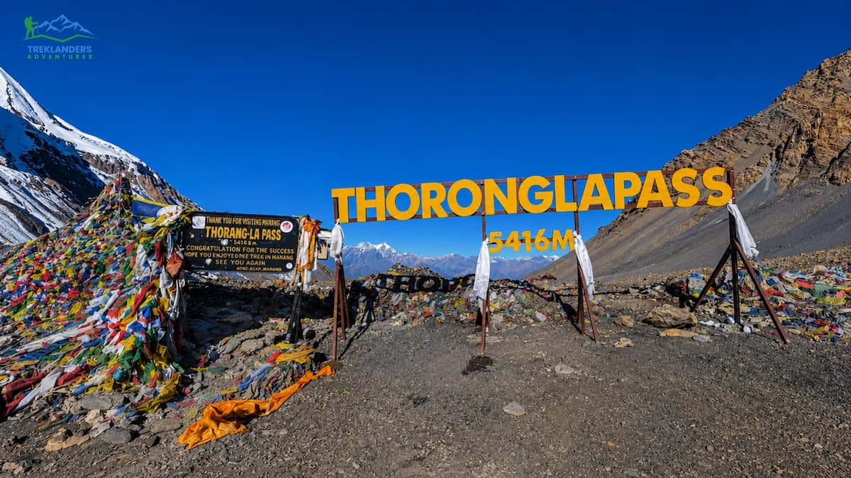 Thorong La Pass in Autumn- Annapurna Circuit