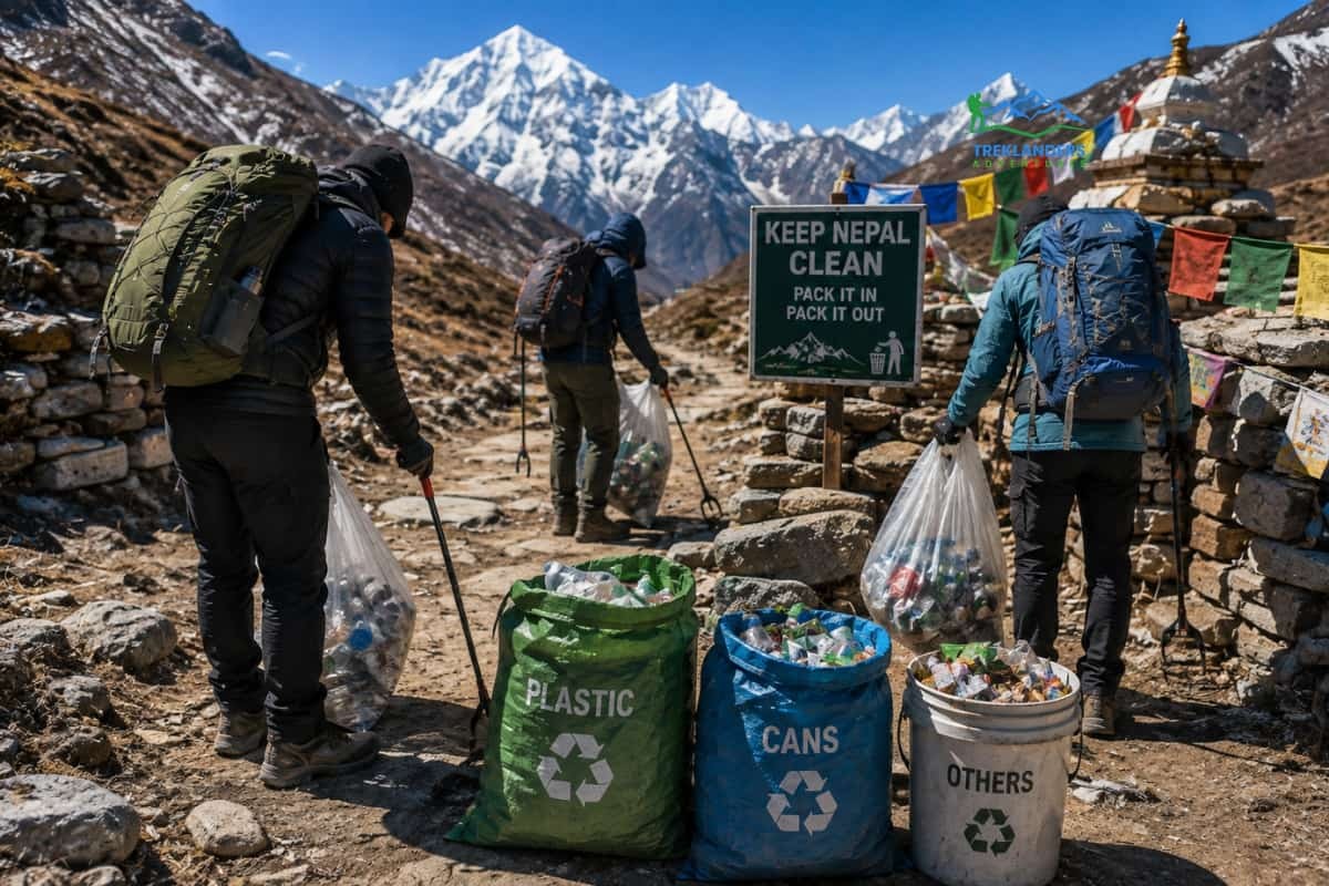 Managing Waste on Group Treks