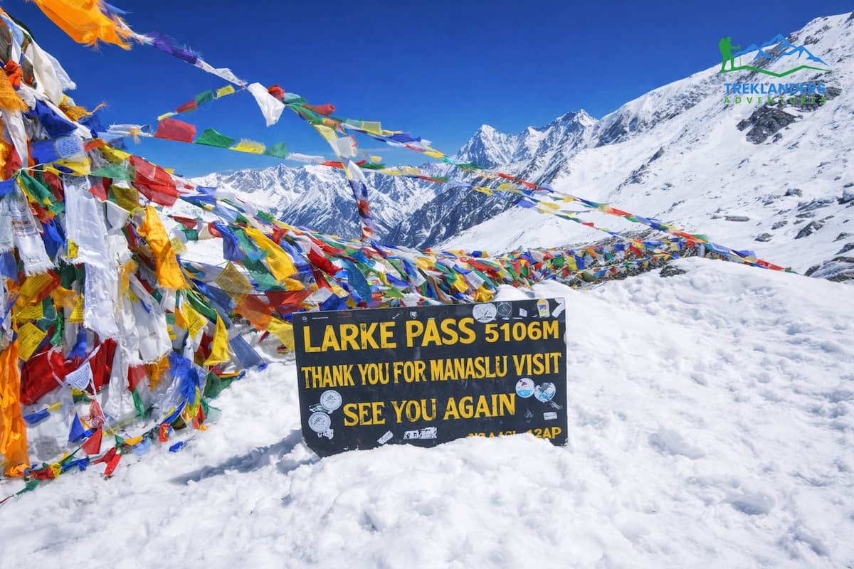 Larkya La Pass- Manaslu Circuit Trek