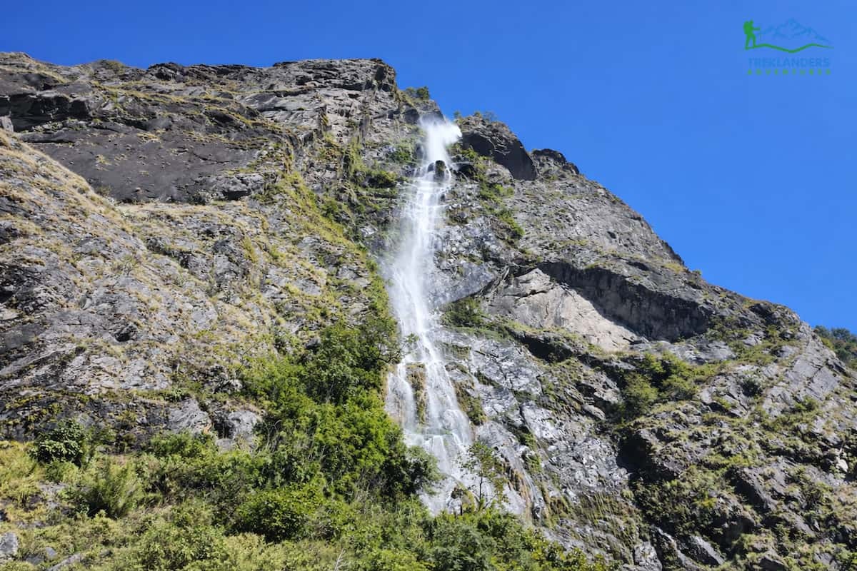 Water Fall- Manaslu circuit Trek