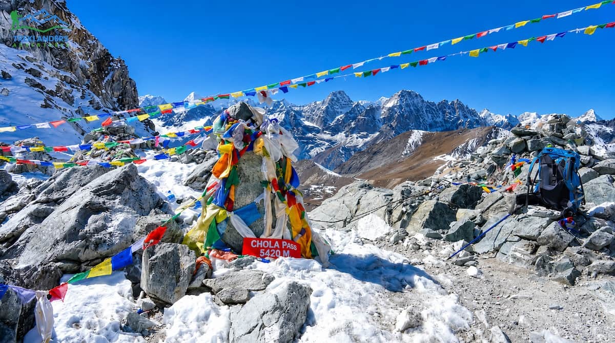 Cho La Pass- Everest Three Passes Trek