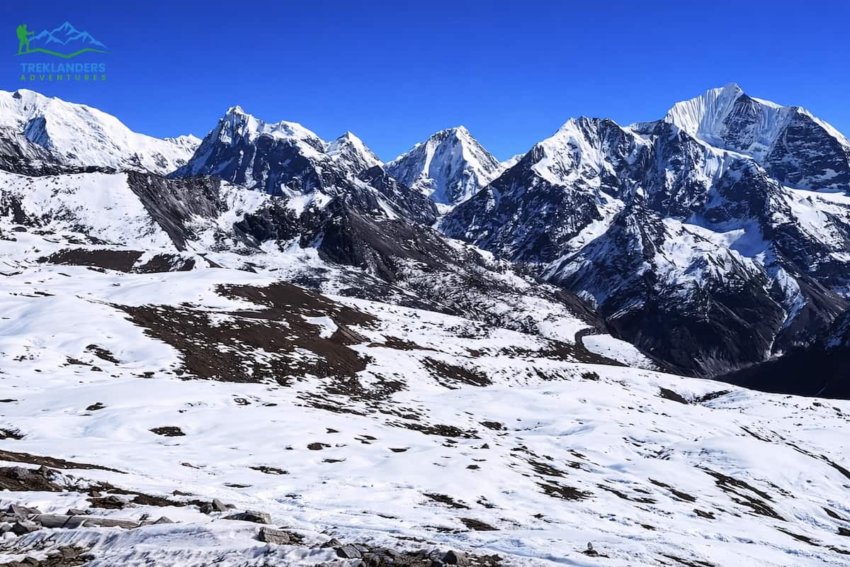 View from Tserko Ri- Langtang Valley Trek
