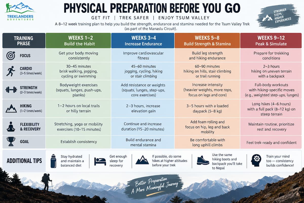 Physical Preparation Before You Go