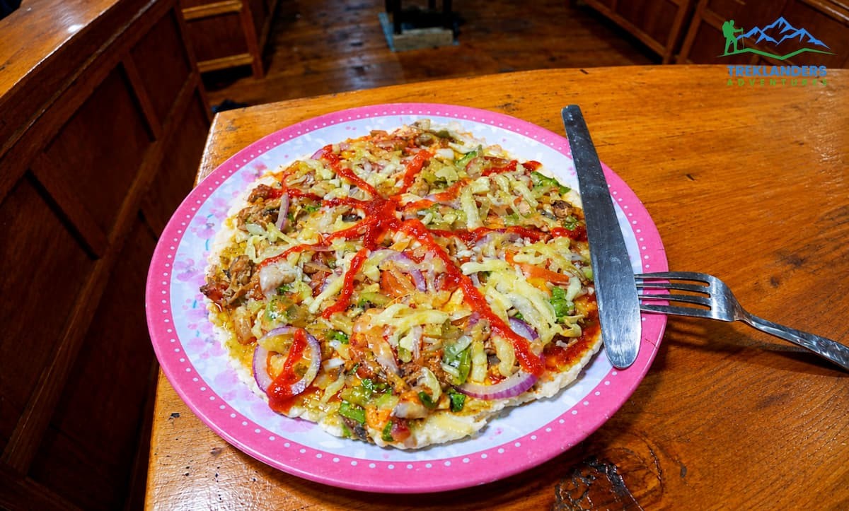 Food served during the Everest Base Camp Trek