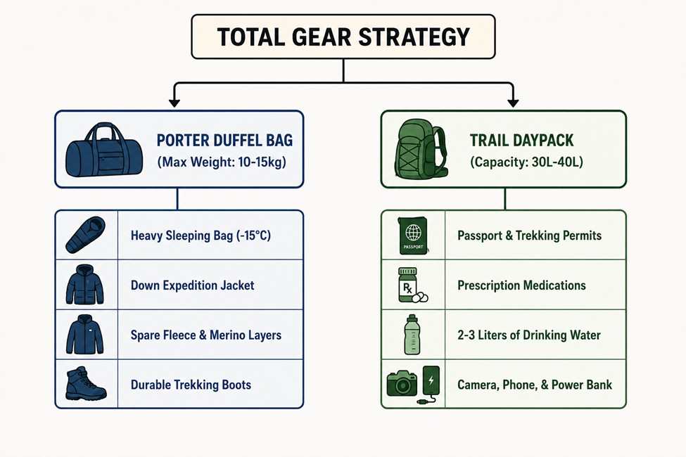 Packing and Gear Strategy for Everest Base Camp Trek Trek