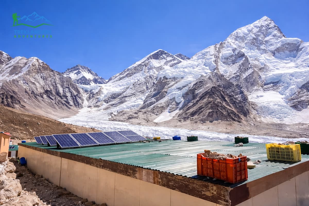 View from Gorak Shep- Everest Base Camp Trek
