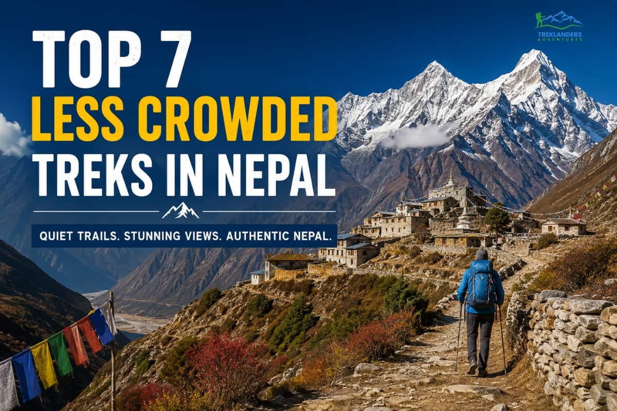 Top 7 Less Crowded Treks in Nepal