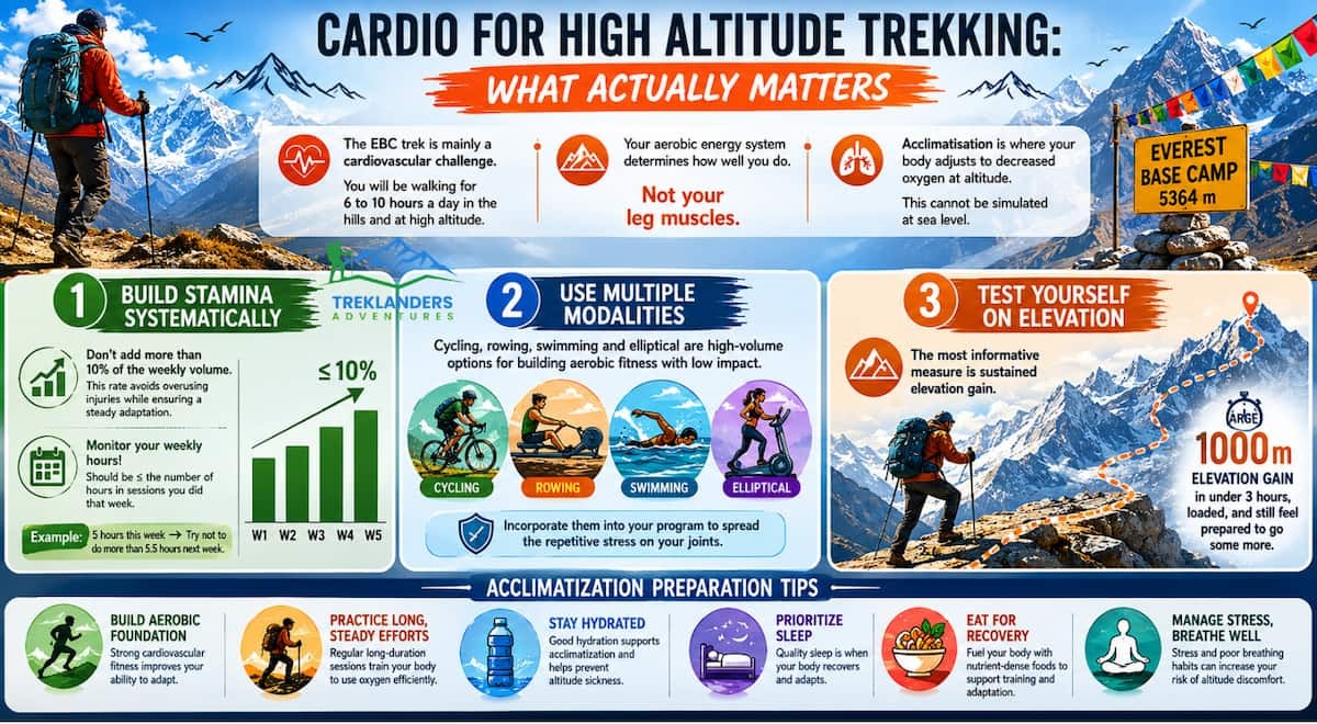 Cardio for High Altitude EBC Trekking
