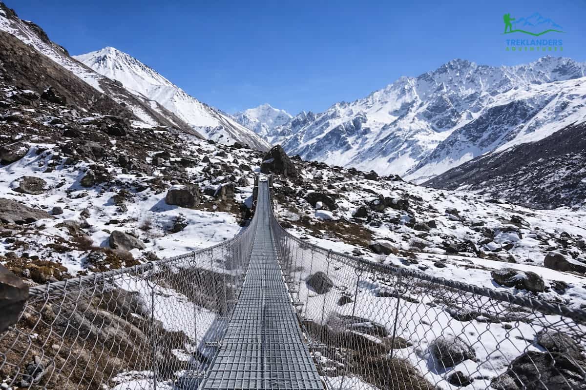 Snow-Covered Landscapes- Langtang Valley Trek