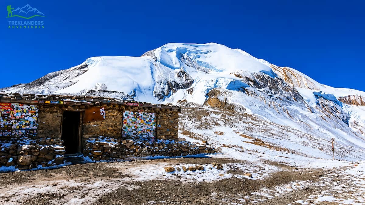 Tea Shop at Thorong La Pass on the Annapurna Circuit Trek