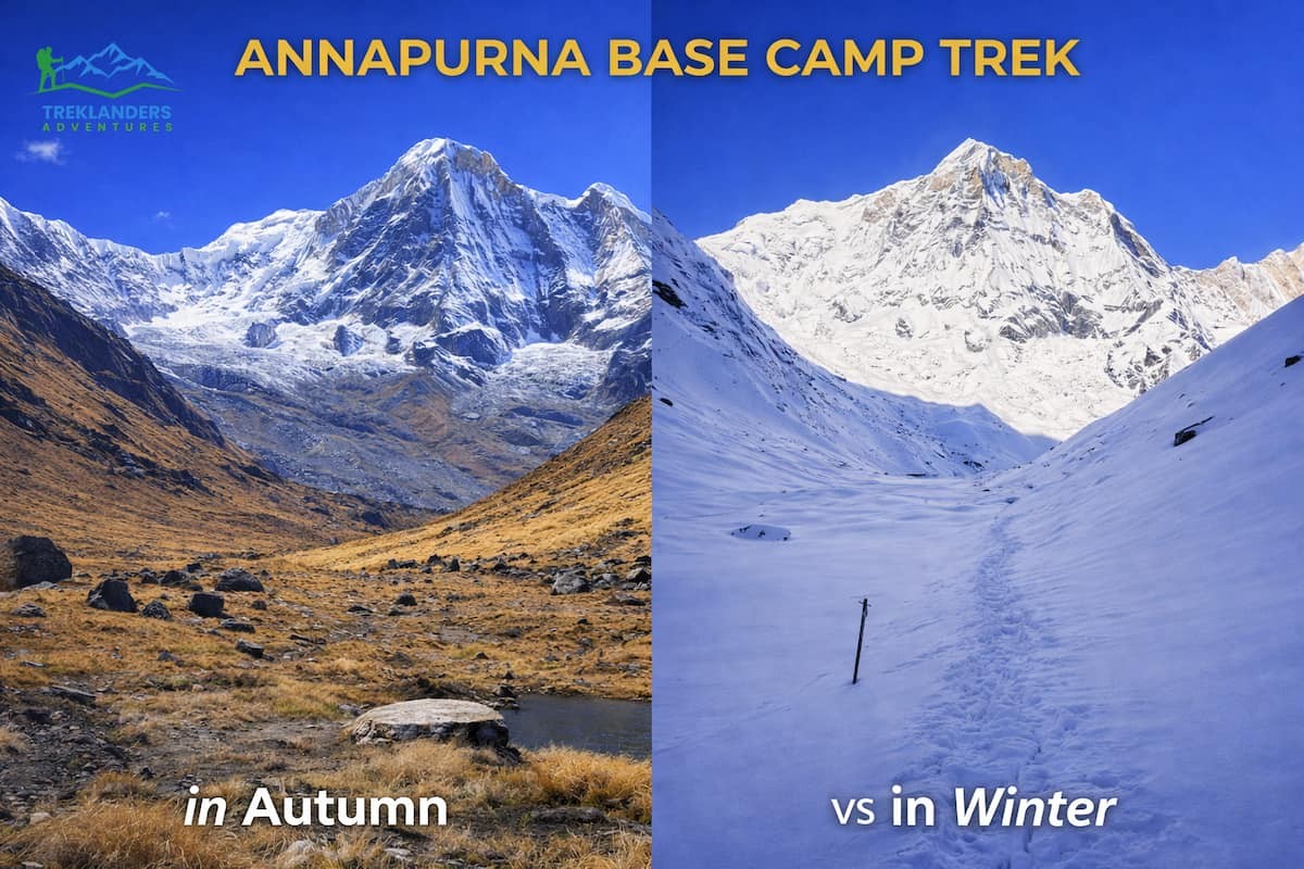 Annapurna Base Camp Trek: Autumn vs Winter