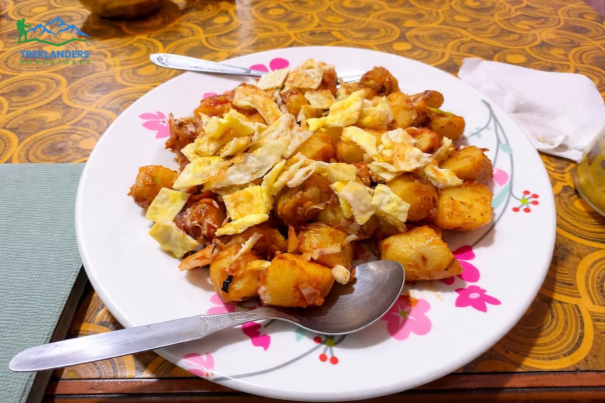 Meal (Food)- Manaslu Circuit Trek