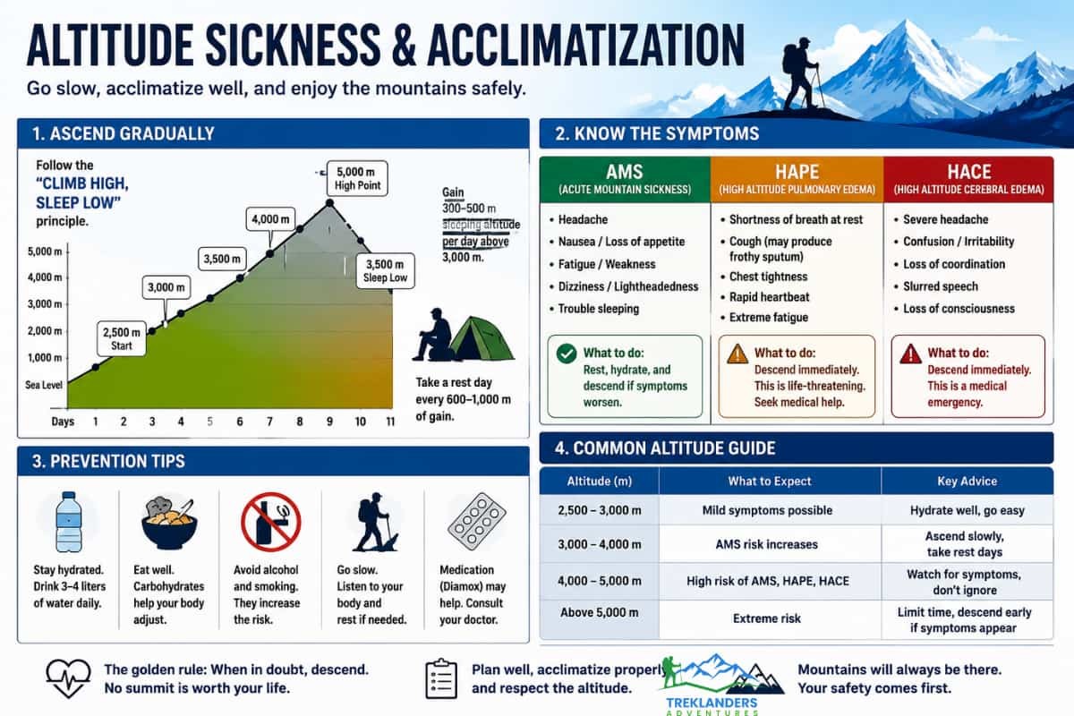 Altitude Sickness and Acclimatization