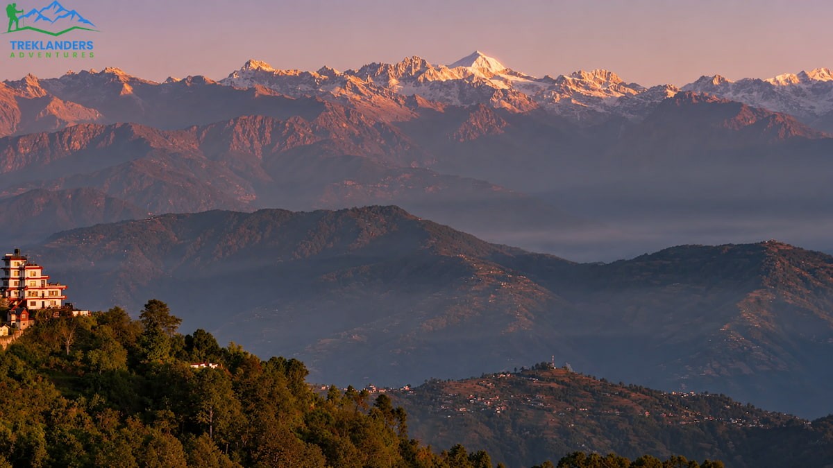 Stunning view from Nagarkot