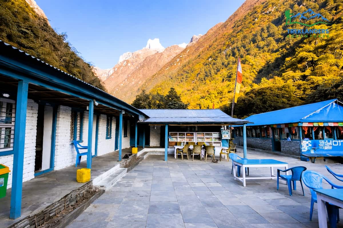 Tea Houses Lodges at Dovan- Annapurna Base camp Trek