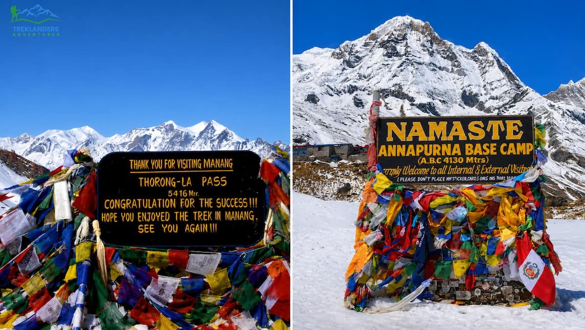 Annapurna Circuit and Annapurna Base Camp