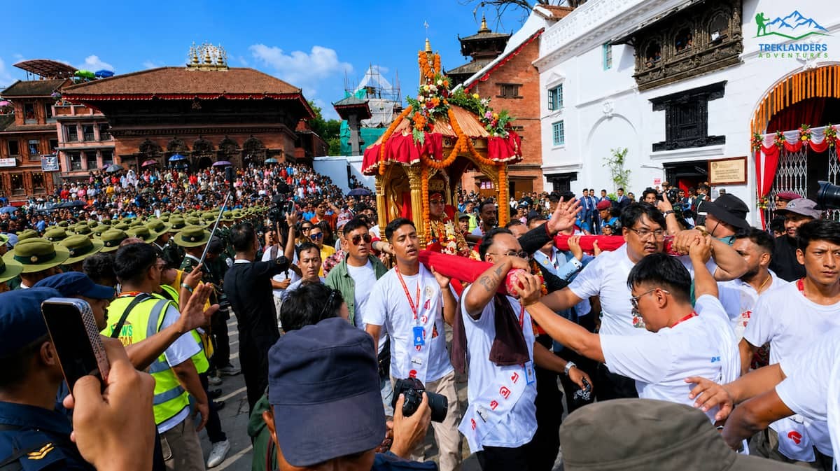 Indra Jatra festival in Kathmandu