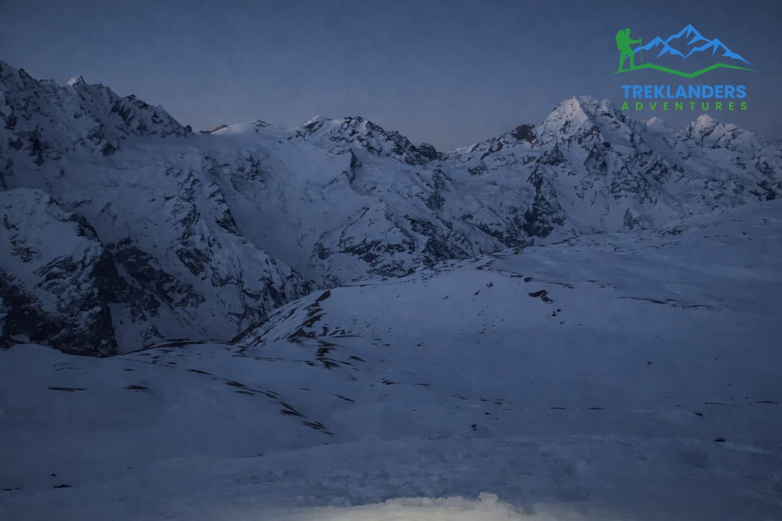 Early Morning View from Kyanjin Valley- Langtang Valley Trek