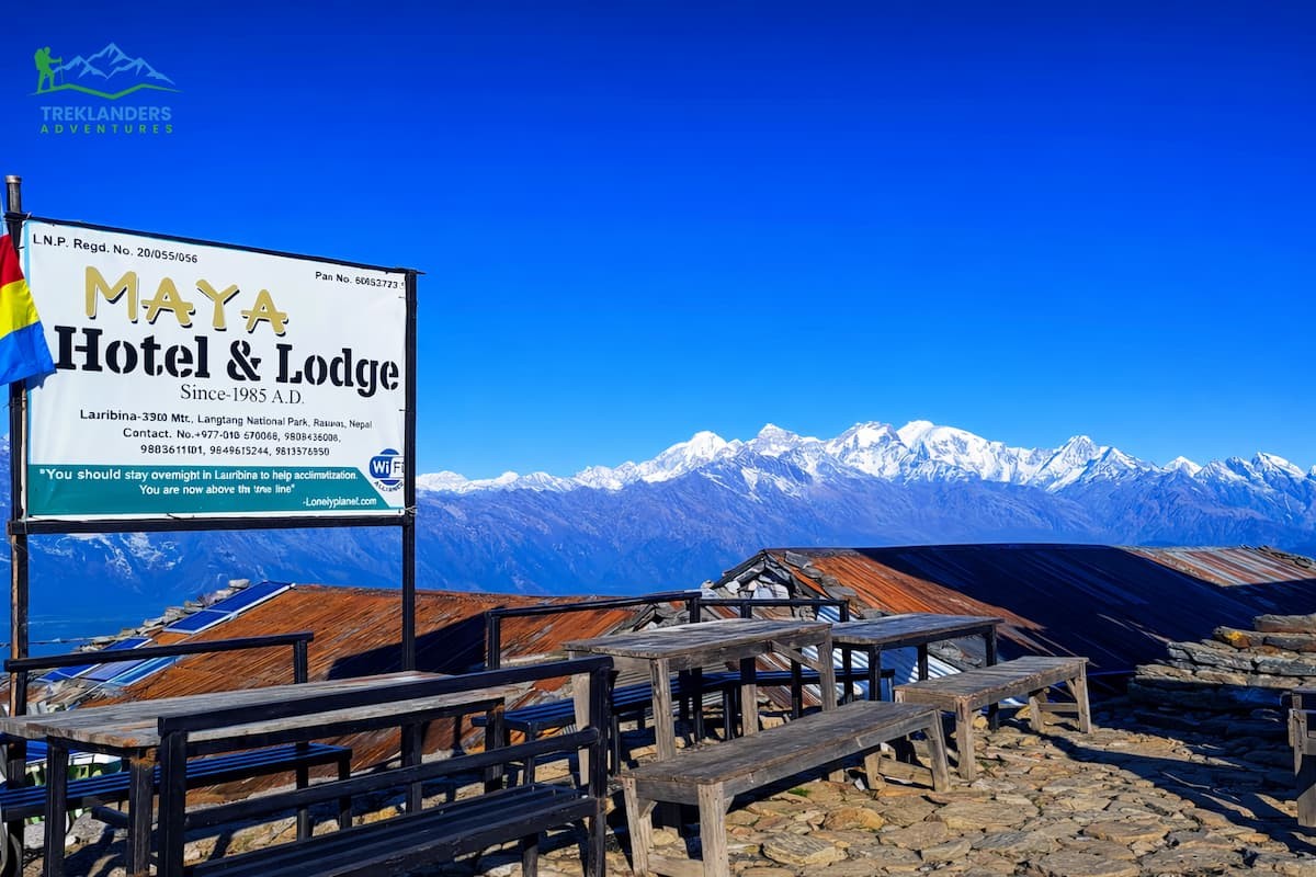 Accommodation (teahouse lodges) along the Gosainkunda Lake trek