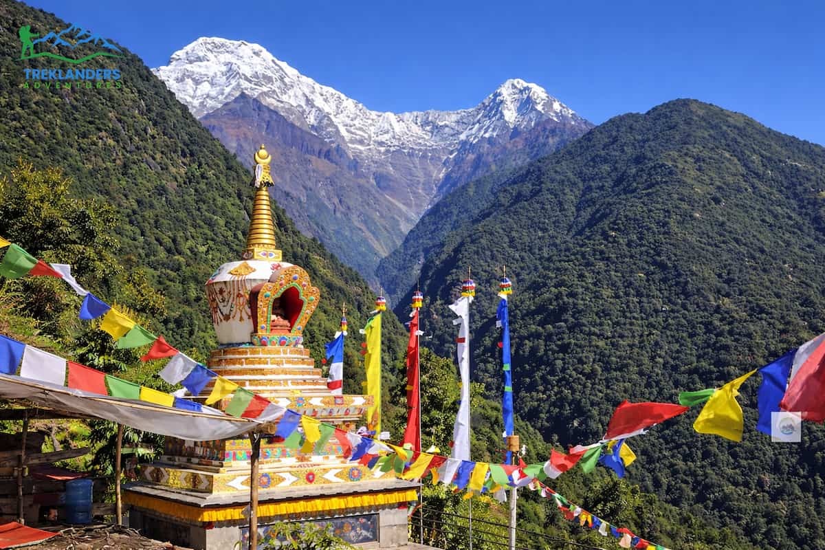 Chhomrong village- Annapurna Base Camp Trek