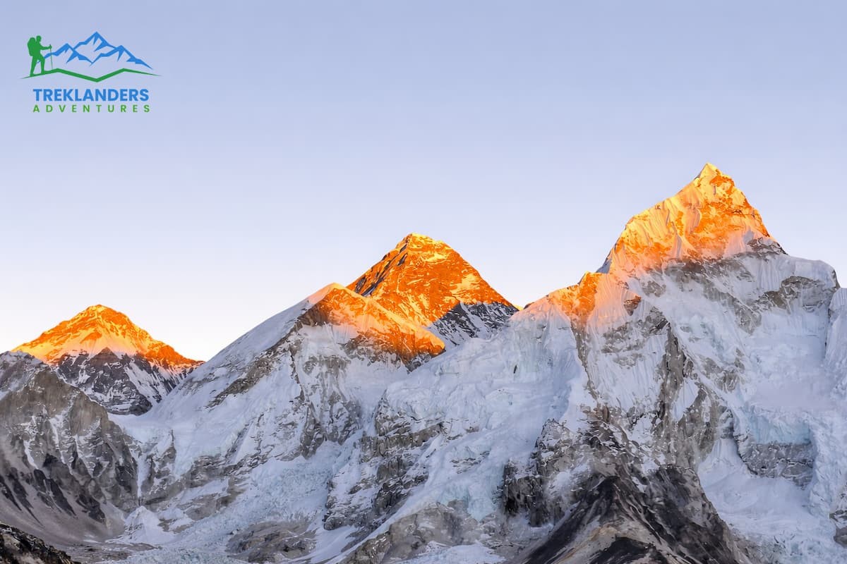 Sunset view at Everest- Everest Base Camp Trek