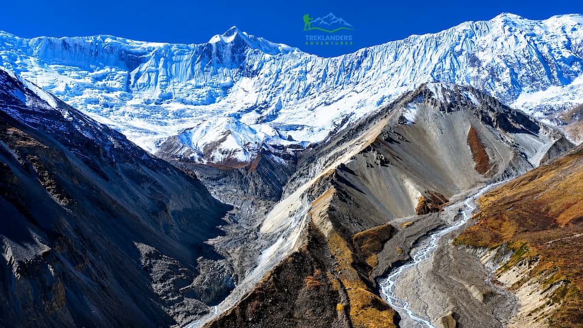 Spectacular Mountain Scenery Along the Tilicho Lake Trek
