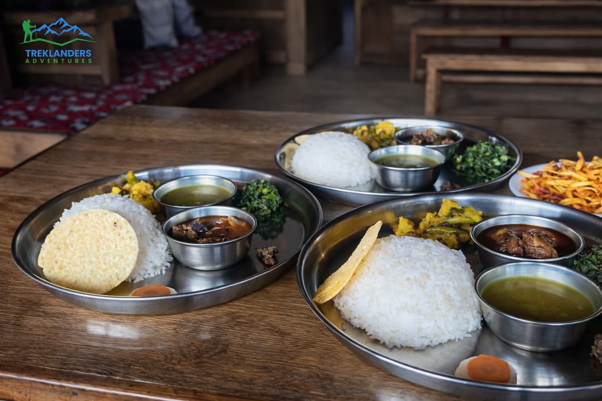 Food- Mardi Himal Trek